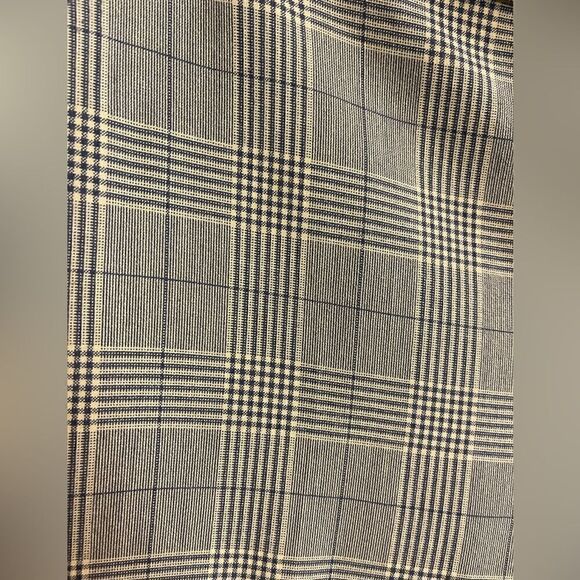 GANNI Hewitt Check Plaid Pant in tan and brown DE 38/ US 6 - Picture 9 of 10